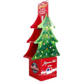 Promotional Christmas Tree Corrugated Cardboard Shelves Display Stand